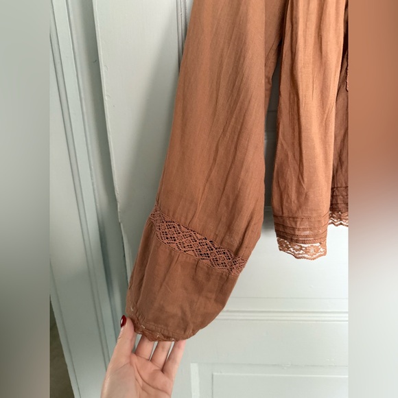 Free people Forevermore Long-Sleeve Top size Medium - Picture 2 of 9